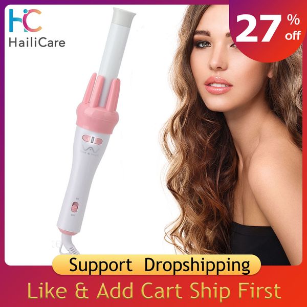 

automatic hair curler 360 rotating hair curling stick constant temperature ceramic curling iron magic hair styling tool