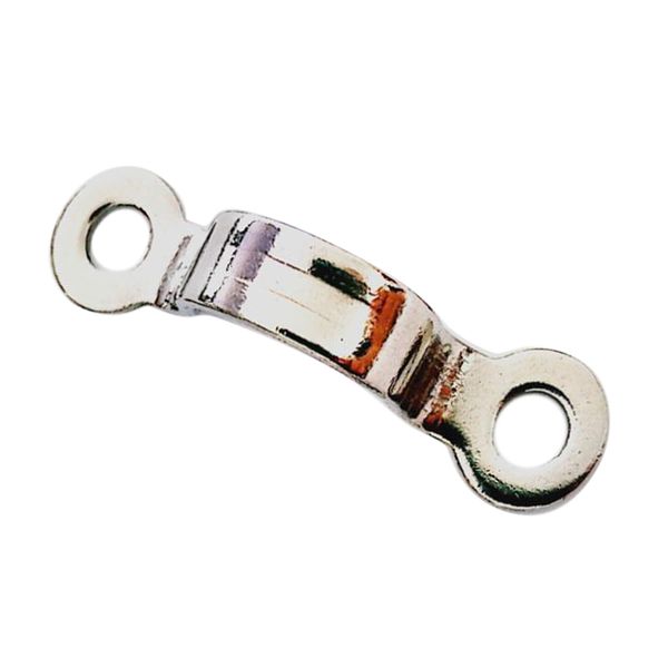 

steel bimini boat pad eye strap tie down footmans loop kayak