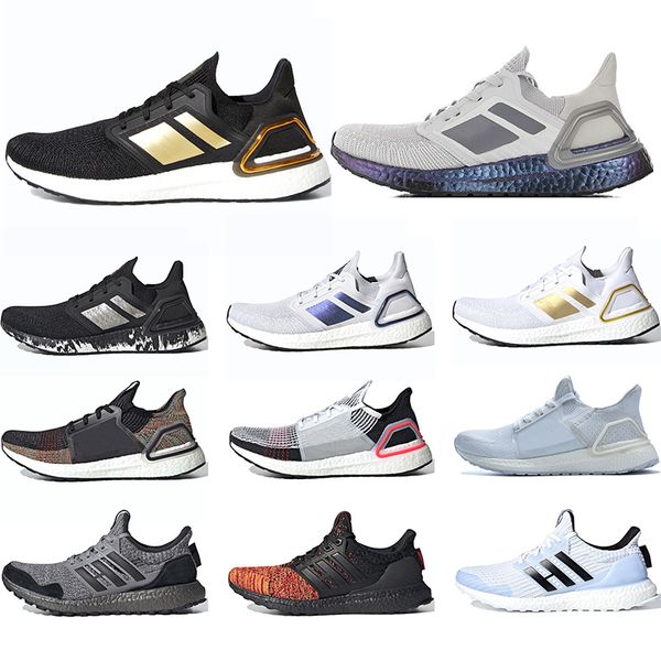 

ultra boost 5.0 6.0 men running shoes ultraboost 19 mens sneakers black gold laser red refract trainers sports size 5-11