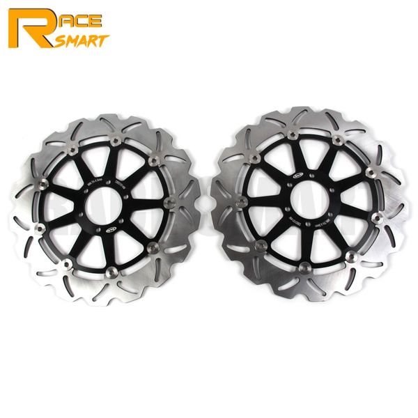

motorcycle 1 pair cnc front brake disks for yamaha tdr 125 1989 - 1999 1993 1994 1995 discs rotors tdr 250 1989 - 1992 1990 1991