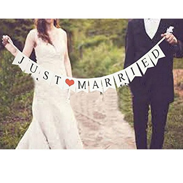 

lincaier молодоженов белый баннер деревенская гирлянда свадебный украшение стола старинные праздничные атрибуты поставки мистер миссис автом