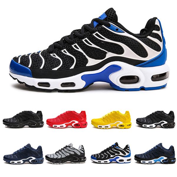 

2019 tn plus size 13 men designer sneaker breathable mesh black red orange noir zapatillaes tn trainers size 7-13
