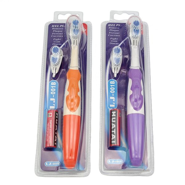 

1024 electric toothbrush battery operated with 2 brush heads oral hygiene health products tooth brush