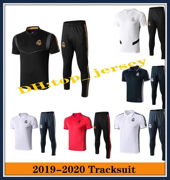 

2019 real madrid mens soccer polo shirt jerseys camiseta de futbol benzema modric isco real madrid polo chándal shirts 19 20, Black