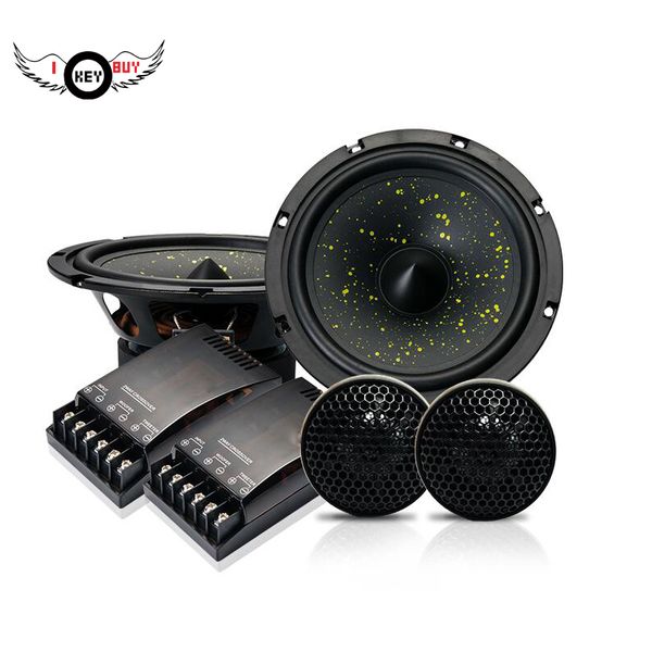 

я ключ купить полный комплект mid-range car audio коаксиальные динамики 150watts 6,5 дюйма динамики с твитеры делители для автомобиля передн