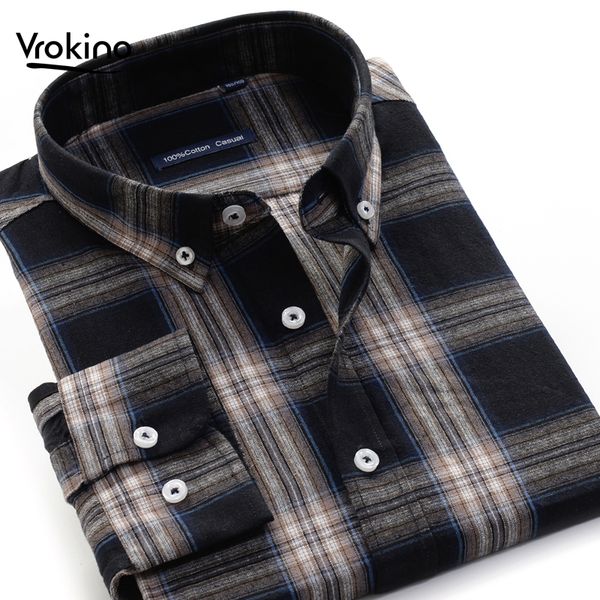 

men's business casual plaid shirt 100% cotton stylish office formal long sleeve shirt large size 7xl 8xl 9xl 10xl, White;black