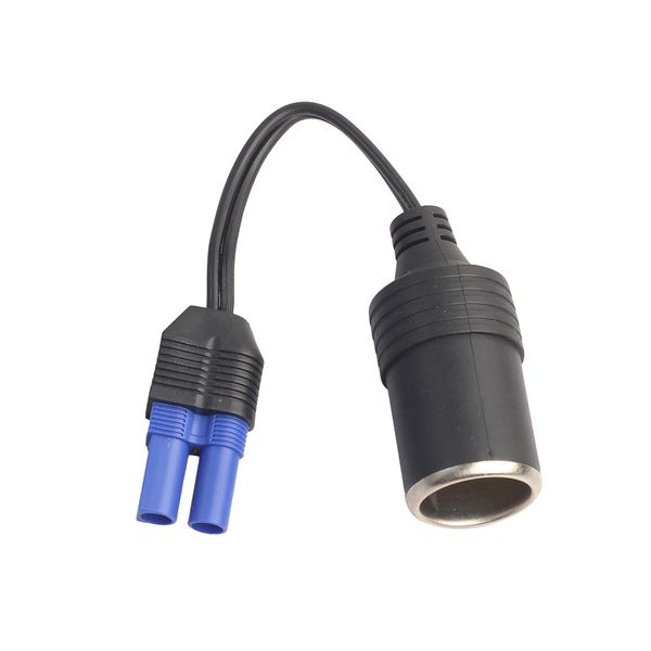 

1pc 12v car emergency start power ec5 plug switch to/turn cigarette lighter socket adapter cable for jump starter connector 4