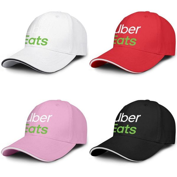 

uber eats fashion baseball sandwich hat retro team truck driver cap uber eats, Blue;gray