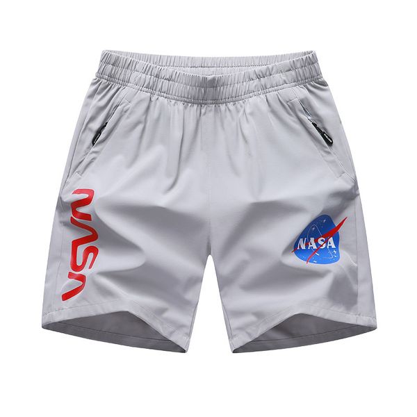 

mens designer shorts nasa letter printed mens beach sports shorts loose large size asian size -8xl, White;black