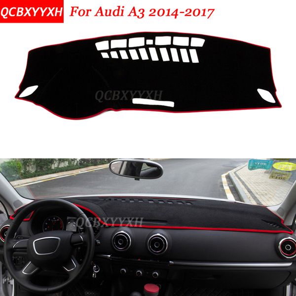 

car styling dashboard avoid light pad polyester for a3 2014-2017 instrument platform desk cover protective mats