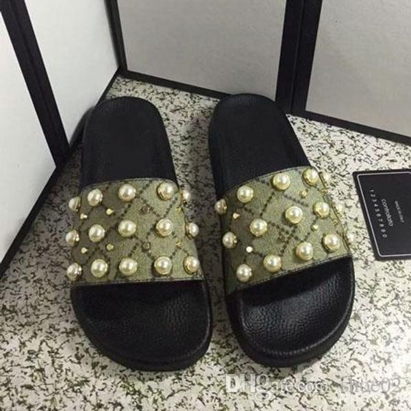 

with box slippers sandals slides casual shoes slippers sandals shoes huaraches flip flops loafers scuffs size:35-45 023, Black