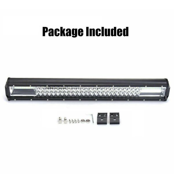 

22 inch 648w led work light bar flood spot combo driving lamp for car offroad