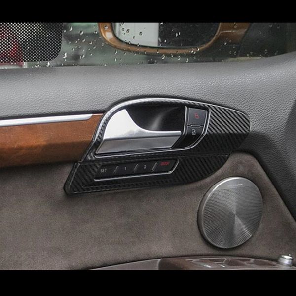 Car Interior Door Handle Cover Trim Doorknob Decorative Frame Stickers For Audi Q7 2008 2015 Stainless Steel Auto Accessories Interior Of A Car