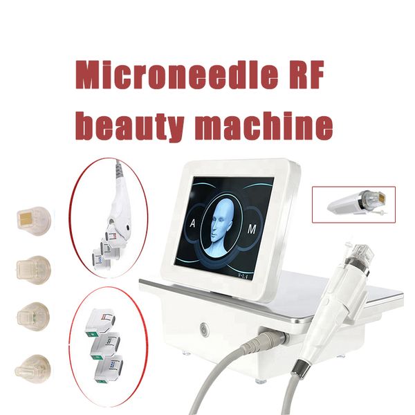 

64pins 25pins 10pins no needle fractional microneedle rf micro needle skin tightening anti wrinkle radio frequency thermage machine