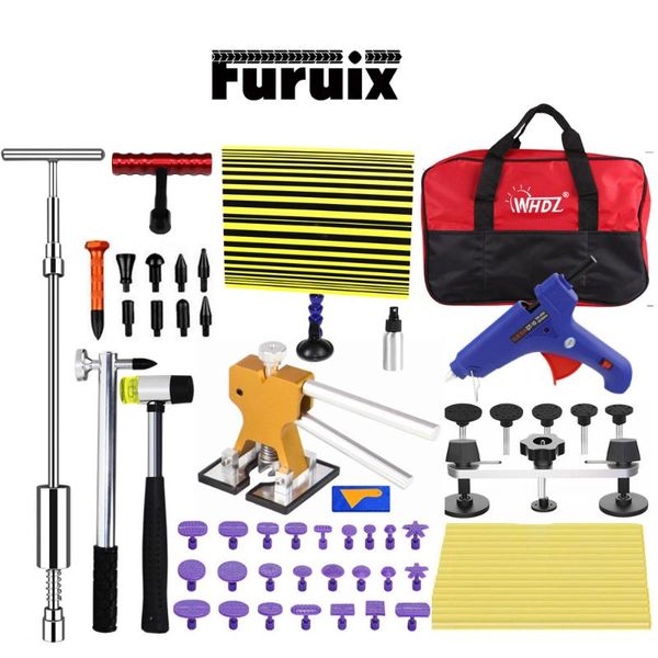 

furuix car reapr tools pdr tool dent puller lifter paintless repair glue car hail ding removal kit