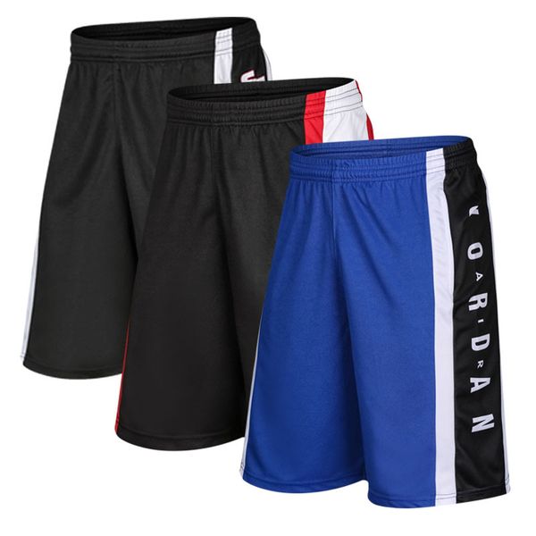

Summer ba ketball hort men port knee length quickly dry breathable fitne gym hort trou er male