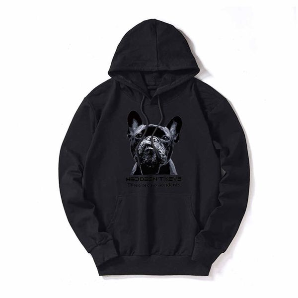 

designer hoodies manluxury sweatshirts for mens womens hoodies lucky dog brand pullovers long-sleeved 5 colors optional highly quality, Black