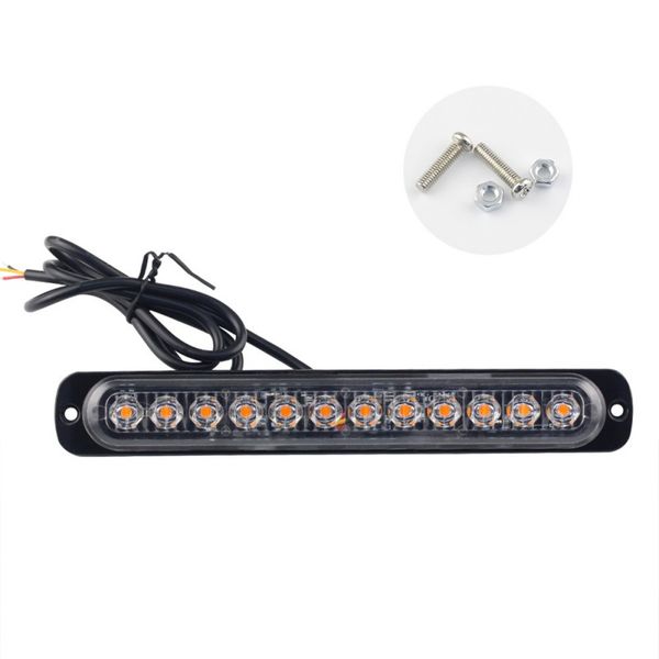 

truck side light ultra thin side flash light 12led signal warning 12v-24v new