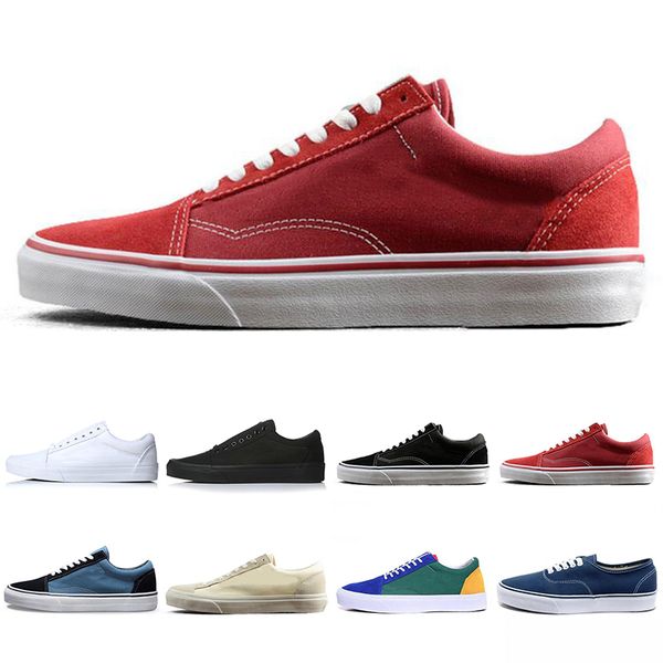 

New Style THE WALL old skool Wans FEAR OF GOD For men women canvas sneakers YACHT CLUB MARSHMALLOW fashion skate casual shoes