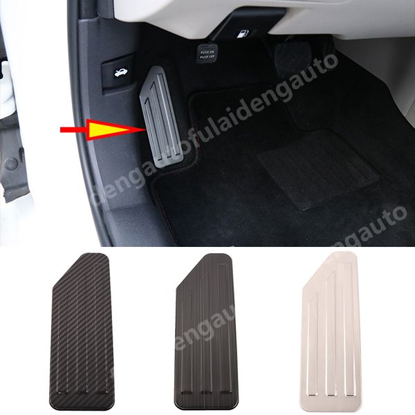 

for teana altima 2019-2020 carbon fiber alloy rest pedal frame cover trim car styling accessories