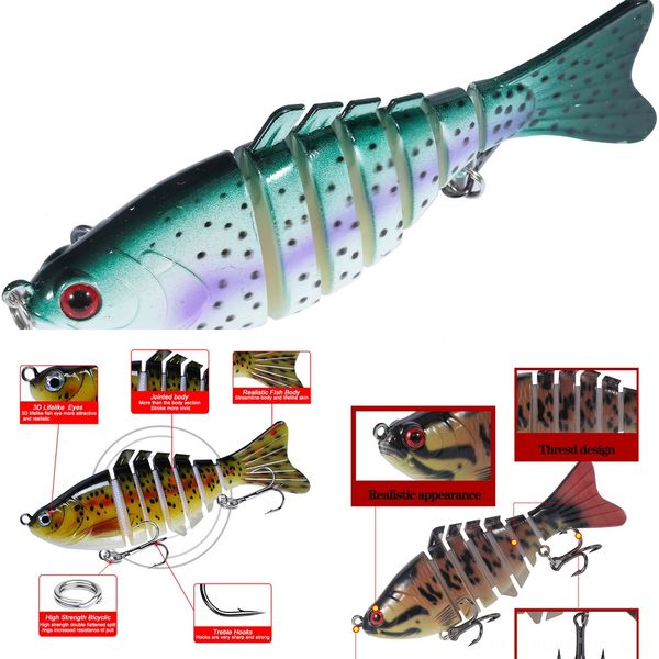 

zgnlh fishing tackle box type grid 5 bait luya box (10 см * 15,5 г) может содержать 5 поддельных приманок