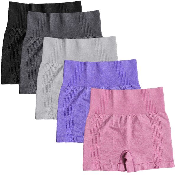 

seamless shorts yoga fitness high waist workout shorts sport gym leggings slim tummy control athletic short, White;red