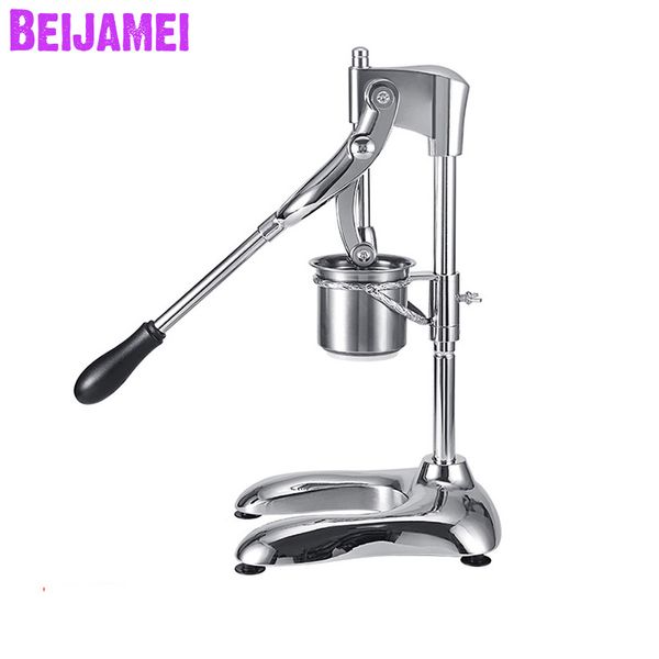 BEIJAMEI Manuale Patatine Fritte Spremiagrumi Macchina Lungo 30 CM Fritto Patatine Fritte Macchine per la Produzione di Patate Chip Cutter Affettatrici