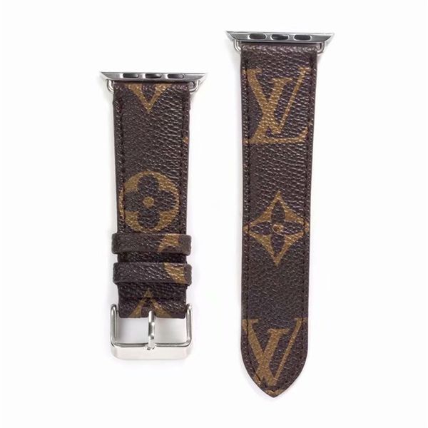 

Luxury leather band for apple watch band 42mm 38mm 40mm 44mm iwatch 1 2 3 4 fa hion band leather trap port bracelet