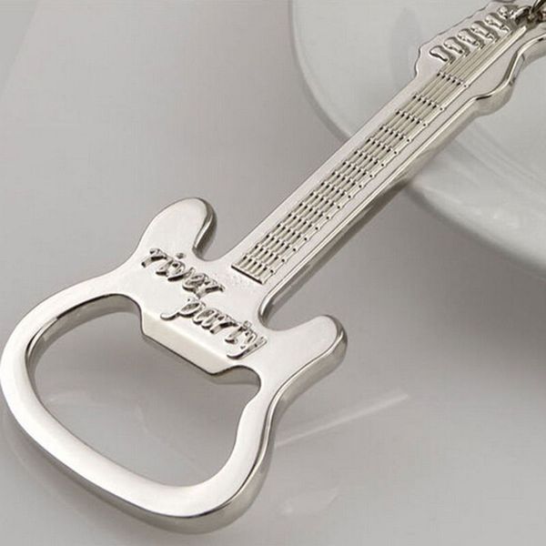 

gift zinc alloy beer guitar bottle opener bottle opener keychain keyring key chain