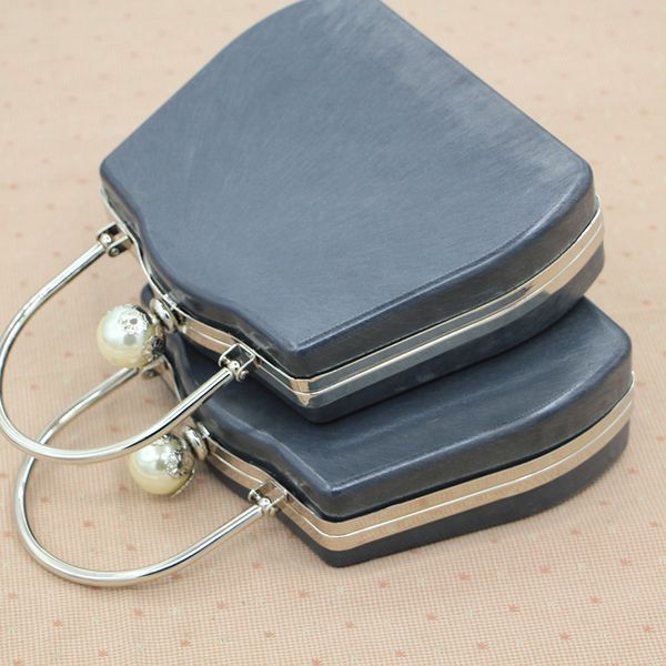 

pearl head case export of gold 18cm trapezoid dinner package parts activity lug hand parts manual diy, Black