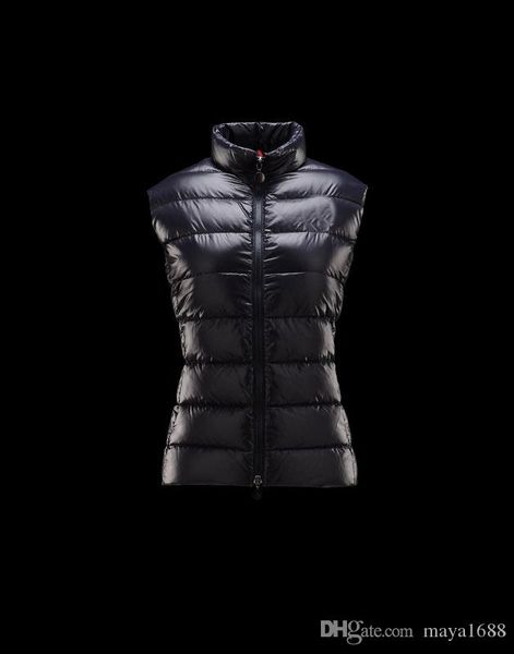 

высокое качество модельера женщин вниз жилет куртка жилет пальто женщин открытый толстый теплый белый утка вниз плечо жилет куртка вниз, Black;white