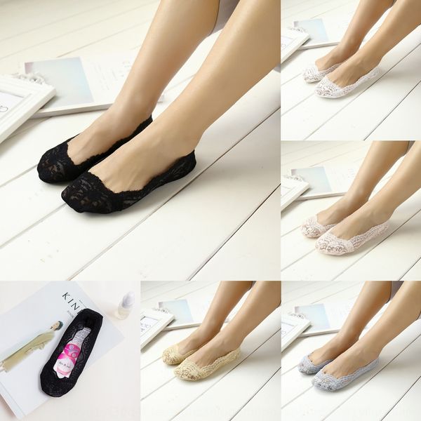 

shallow invisible lace profiteering silicone boat socks products silicone anti-skid boat socks women, Pink;yellow