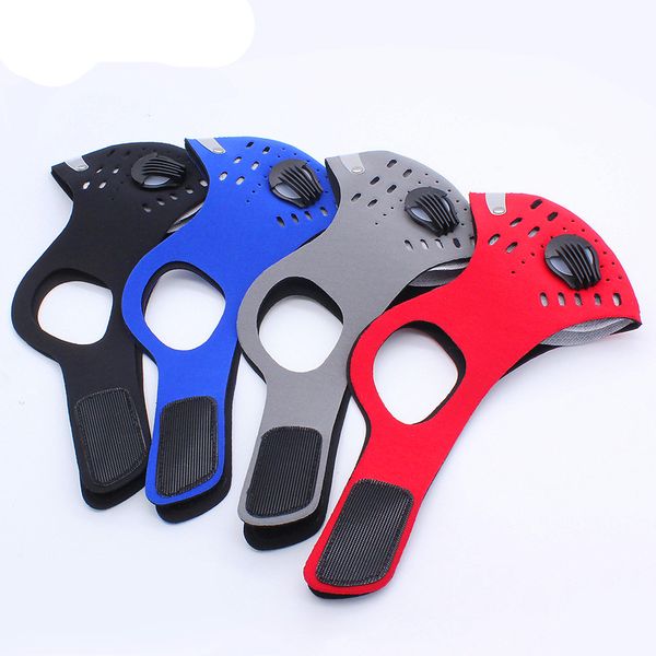 

2020 cycling protective face masks with activated carbon pm2.5 anti-pollution dust sport running training road bike reusable masks