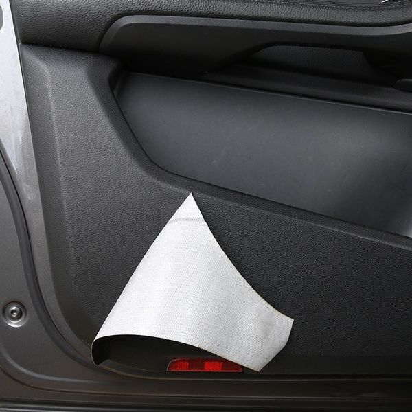 Leather Car Inner Door Panel Protection Mat Anti Kick Pad Sticker For Porsche Cayenne 2011 2012 2013 2014 2015 2016 2017 Interior Car Interior Car
