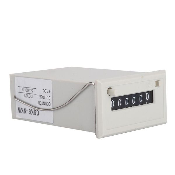 

csk6-nkw electromagnetic counter 6 digit electronic pulse counter dc 36v tools