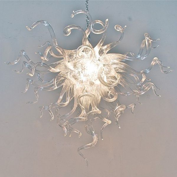 

clear blown glass chandelier light living room artistic light fixtures murano glass led pendant lights modern ceiling light ing