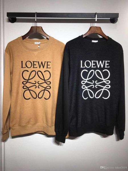 

Lov autumn winter tyle 100 cotton genuine hoodie uper hoodie printed in black brown 886