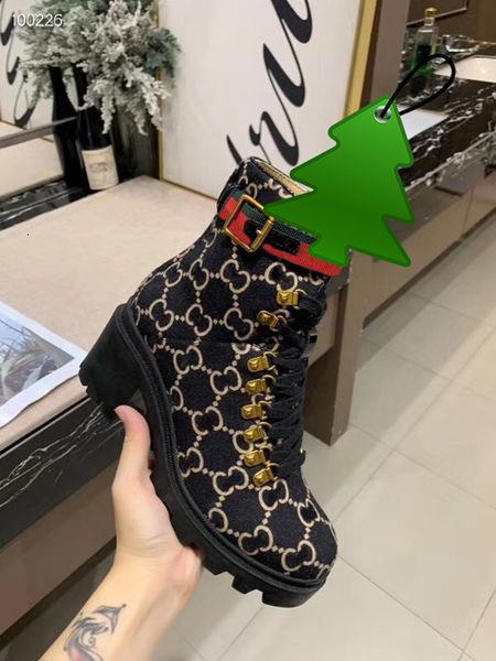 

wool ankle boot beige women boots lug soled heeled booties eyelets warmer hiking sports shoes casual martin boots 4s1, Black