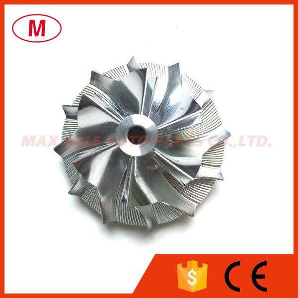 

gt1244 786554-0003 high performance turbo aluminum 2618/milling/billet compressor wheel 31.10/44.00mm 6+6 blades for 799171-0001