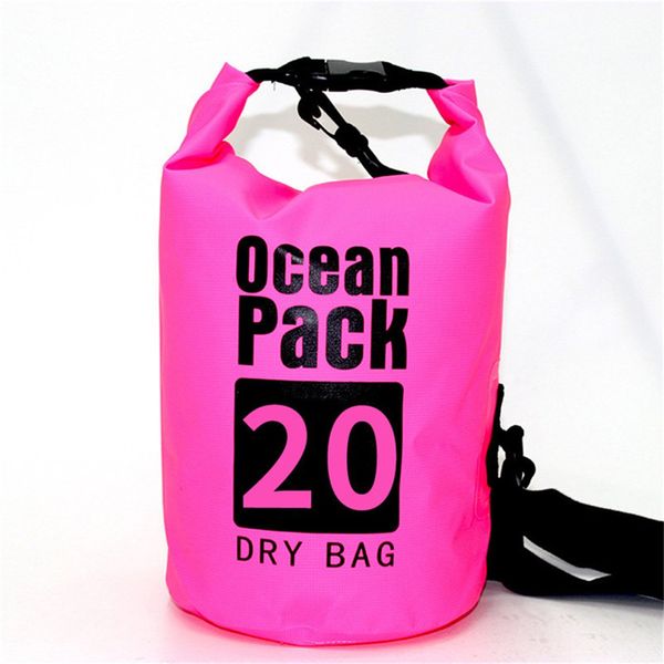 

20lwaterproof dry bag pack sack swimming rafting kayaking river trekking floating sailing canoing boating water resistance