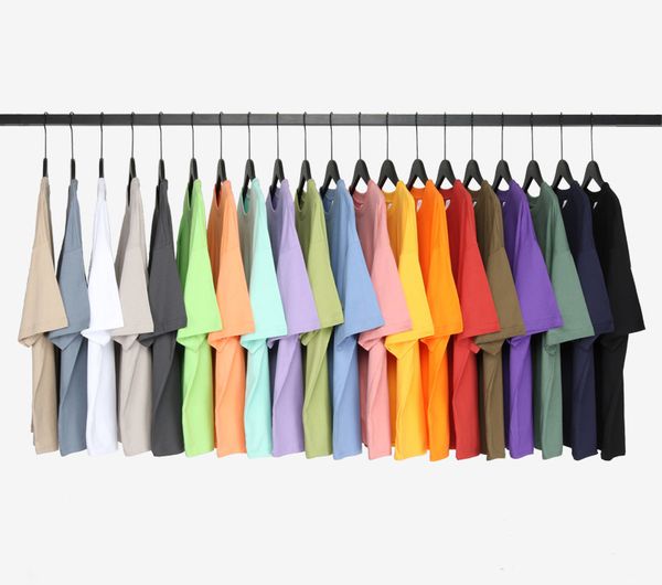 

mens designer t shirts fashion brand casual shirts cotton short sleeve t-shirt for men minimalist style joker t-shirt 20 colors, White;black