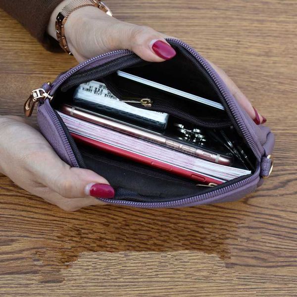 

crossbody сумка женщины черный / синий / фиолетовый / красный / graypink женский клатч zipper сотовый телефон сумки для женщин большие емкос