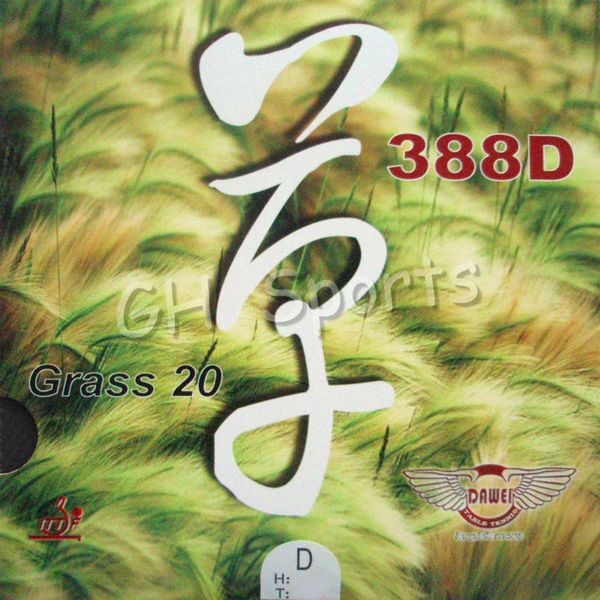 

dawei 388d-grass20 long pips-out table tennis (pingpong) rubber with sponge