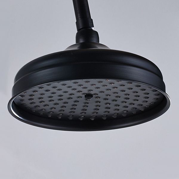 

oil rubbed bronze shower head 8 inch round rainfall shower head bathroom rain ksd249