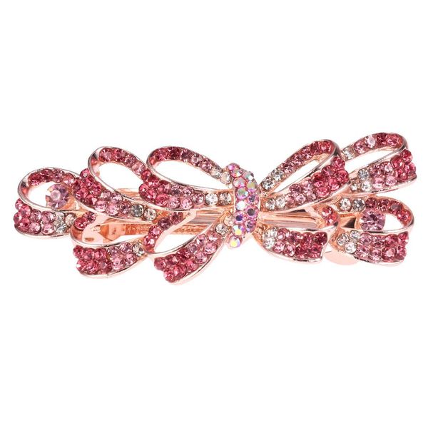 

1pc rhinestone hair clip elegant shiny gorgeous hair accessory barrette clip for ladies women girls