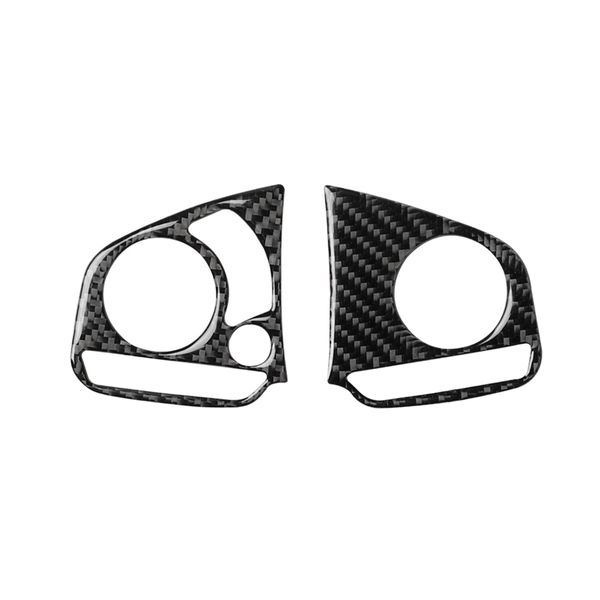 

carbon fiber accessory steering wheel button cover trim for auto part