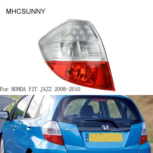 

tail light tail lamp for fit jazz 2008-2010 ge6 ge8 rear brake lamp for left hand drive cars only rear slight