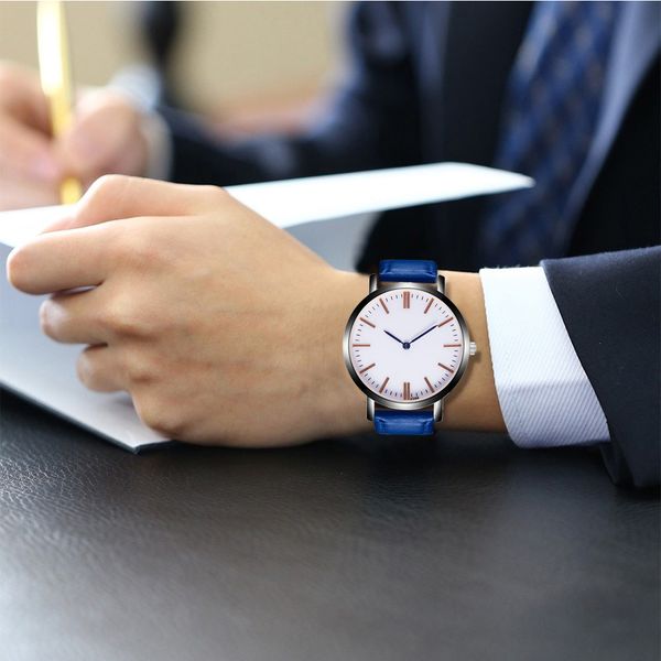 

minimalist stylish men quartz watches drop shipping 2018 new fashion simple black clock brand male wristwatches gifts &ff, Slivery;brown