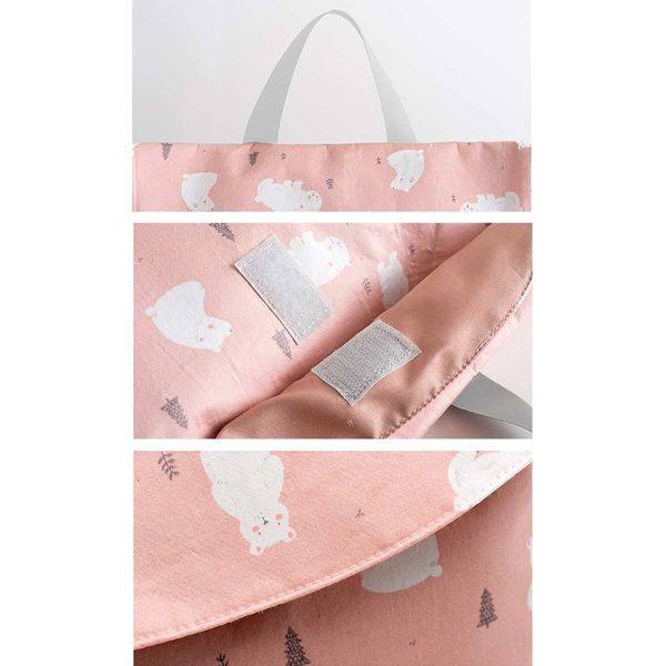 

23x28cm baby newborn polyester waterproof wet dry bag infant cloth diaper nappy pouch reusable travel outdoor storage organizer