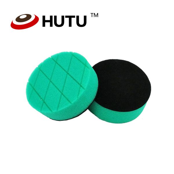 

3 inch diamond polishing pad green heavy cutting buffing pad waxing sponge kit for car polisher machine